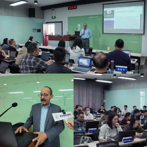 對(duì)外經(jīng)濟(jì)貿(mào)易大學(xué)中法諾歐零售管理碩士項(xiàng)目成功舉辦“AI驅(qū)動(dòng)零售變革” 專題學(xué)術(shù)講座老師與學(xué)生進(jìn)行溝通